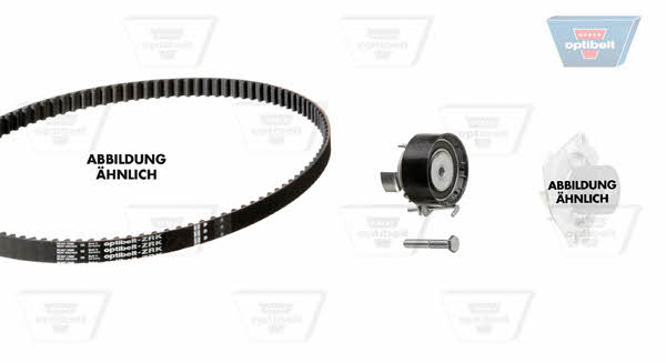  KT 1446 W1 TIMING BELT KIT WITH WATER PUMP KT1446W1