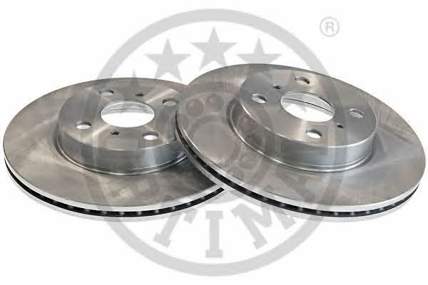 Optimal BS-8766 Front brake disc ventilated BS8766