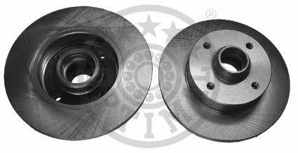 Optimal BS-0240 Rear brake disc, non-ventilated BS0240