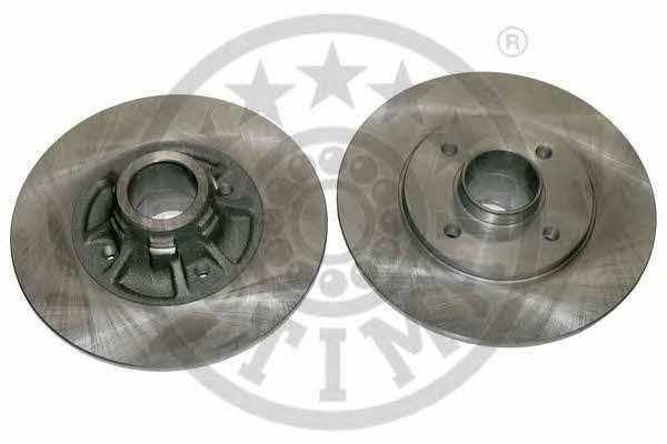 Optimal BS-0730 Rear brake disc, non-ventilated BS0730