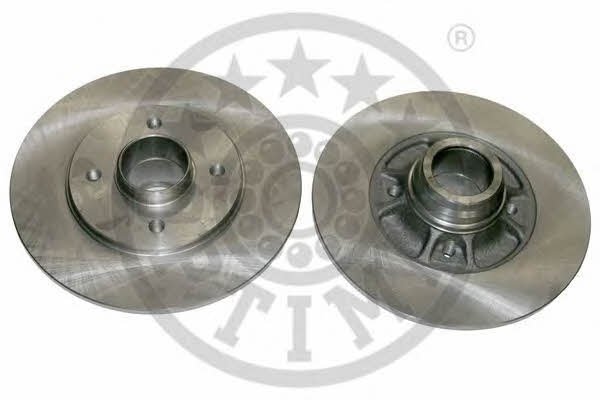 Optimal BS-0750 Rear brake disc, non-ventilated BS0750