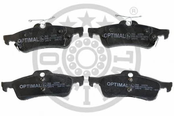 Optimal 12379 Brake Pad Set, disc brake 12379