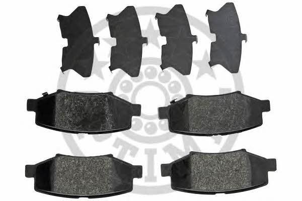 Optimal 12382 Brake Pad Set, disc brake 12382