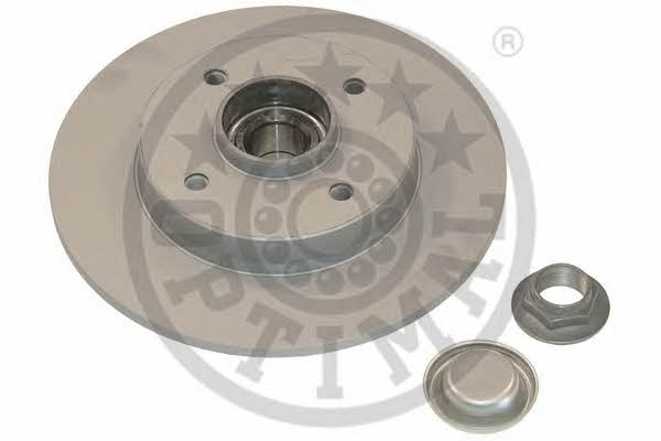 Optimal 602745BS1 Rear brake disc, non-ventilated 602745BS1