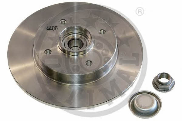Optimal 602893BS1 Rear brake disc, non-ventilated 602893BS1