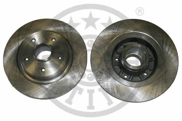 Optimal BS-6280 Rear brake disc, non-ventilated BS6280