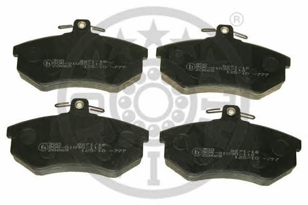 Optimal 9271/16 Brake Pad Set, disc brake 927116