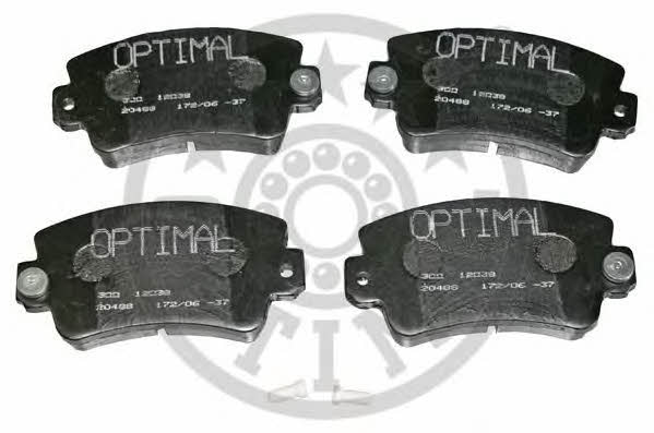 Optimal 12038 Brake Pad Set, disc brake 12038