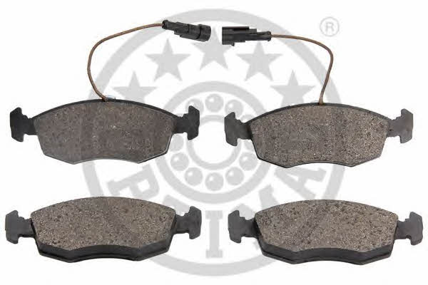 Brake Pad Set, disc brake Optimal 12124