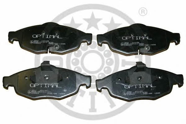 Optimal 12149 Brake Pad Set, disc brake 12149