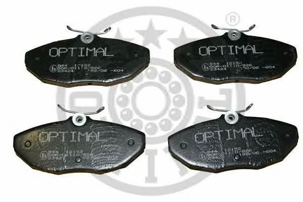 Optimal 12152 Brake Pad Set, disc brake 12152