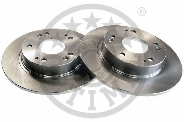 Optimal BS-8418 Rear brake disc, non-ventilated BS8418