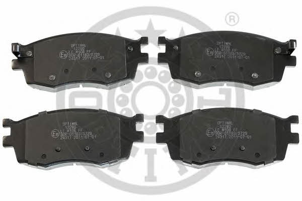 Optimal 12280 Brake Pad Set, disc brake 12280