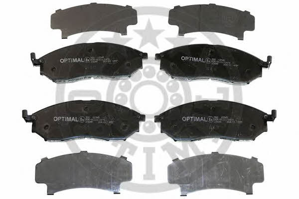 Optimal 12345 Brake Pad Set, disc brake 12345