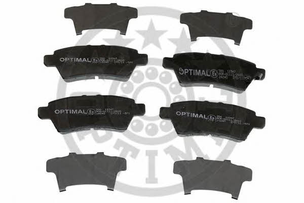 Optimal 12347 Brake Pad Set, disc brake 12347