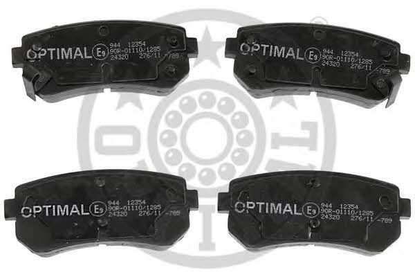 Optimal 12354 Brake Pad Set, disc brake 12354