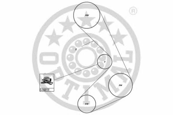  SK-1002 Timing Belt Kit SK1002