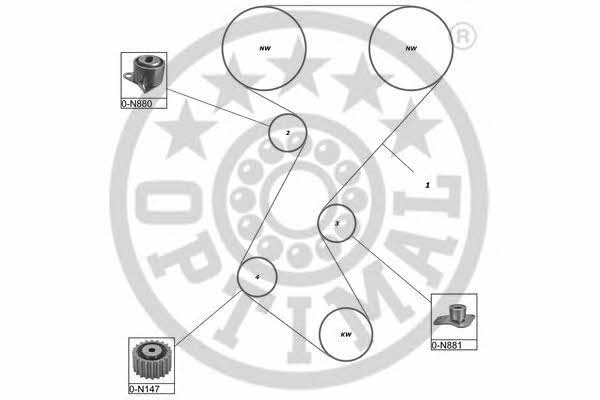  SK-1089 Timing Belt Kit SK1089