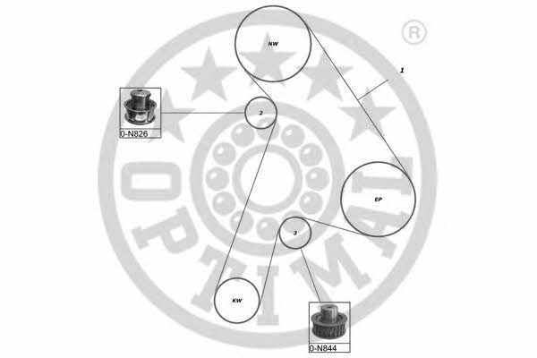  SK-1142 Timing Belt Kit SK1142