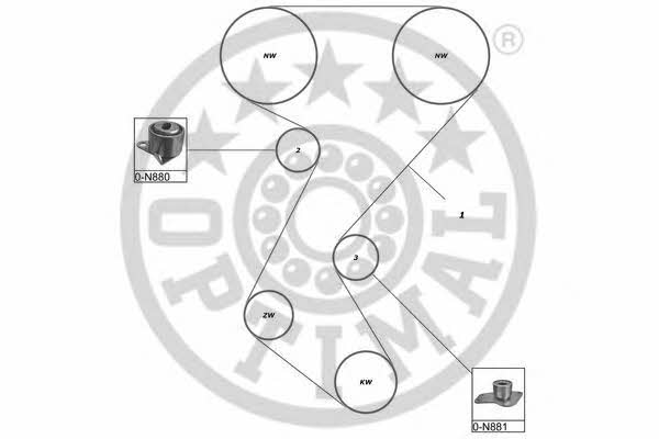  SK-1171 Timing Belt Kit SK1171