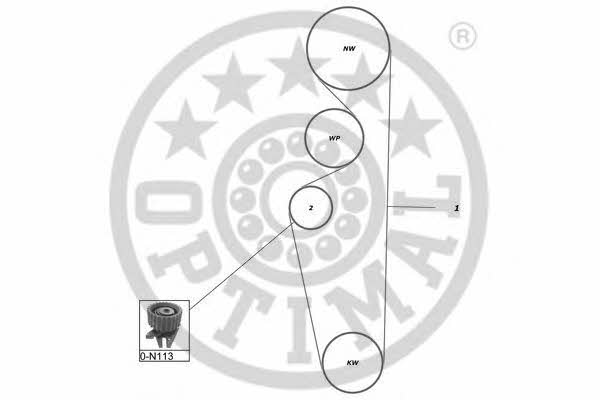  SK-1345 Timing Belt Kit SK1345