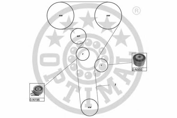  SK-1446 Timing Belt Kit SK1446