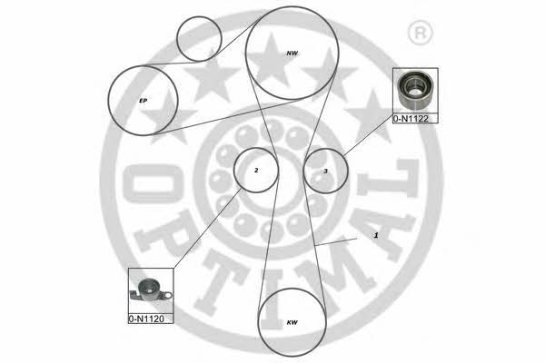 Optimal SK-1501 Timing Belt Kit SK1501