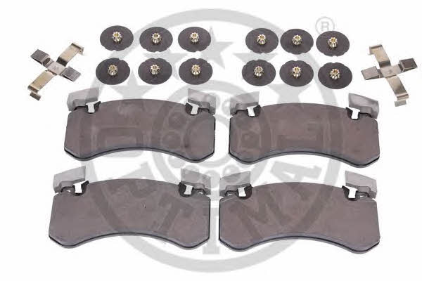 Optimal 12614 Brake Pad Set, disc brake 12614