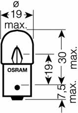 Osram Glow bulb R5W 24V 5W – price [object Object] PLN