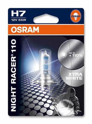 Osram 64210NR1-01B Halogen lamp Osram Night Racer +110% 12V H7 55W +110% 64210NR101B