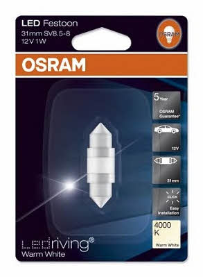 Osram 6497WW LED lamp Osram LEDriving WarmWhite Festoon 31 12V SV8,5 6497WW
