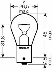 Buy Osram 7511 – good price at EXIST.AE!