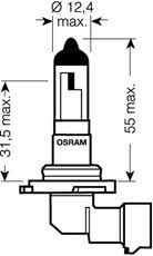 Osram 9006NBU-HCB Halogen lamp Osram Night Breaker Unlimited +110% 12V HB4 51W +110% 9006NBUHCB