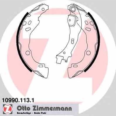 Otto Zimmermann 10990.113.1 Brake shoe set 109901131