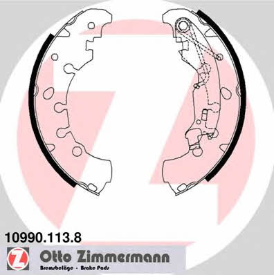 Otto Zimmermann 10990.113.8 Brake shoe set 109901138