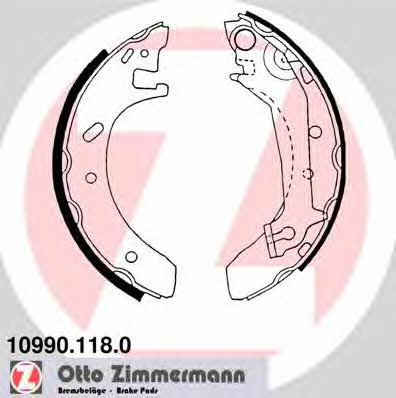 Otto Zimmermann 10990.118.0 Brake shoe set 109901180