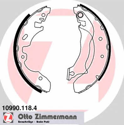 Otto Zimmermann 10990.118.4 Brake shoe set 109901184