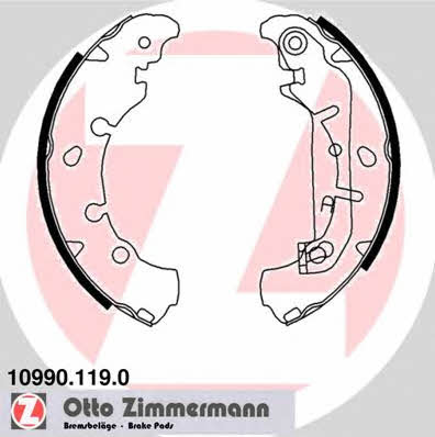 Otto Zimmermann 10990.119.0 Brake shoe set 109901190