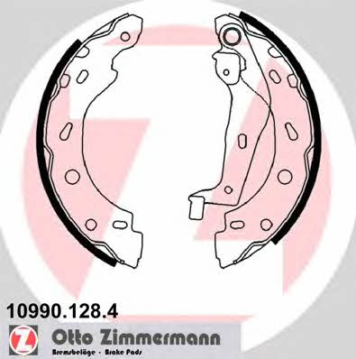 Otto Zimmermann 10990.128.4 Brake shoe set 109901284