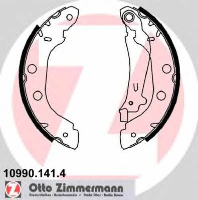 Otto Zimmermann 10990.141.4 Brake shoe set 109901414