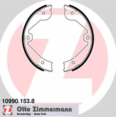 Otto Zimmermann 10990.153.8 Parking brake shoes 109901538