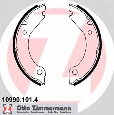 Otto Zimmermann 10990.101.4 Parking brake shoes 109901014