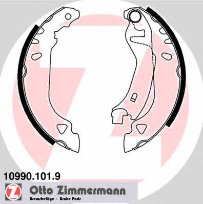 Otto Zimmermann 10990.101.9 Brake shoe set 109901019