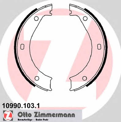 Otto Zimmermann 10990.103.1 Parking brake shoes 109901031