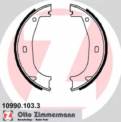 Otto Zimmermann 10990.103.3 Parking brake shoes 109901033