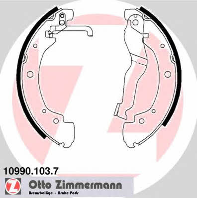 Otto Zimmermann 10990.103.7 Brake shoe set 109901037
