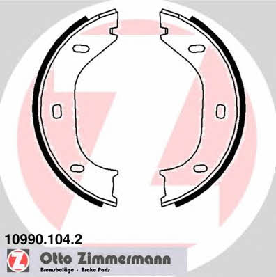 Otto Zimmermann 10990.104.2 Parking brake shoes 109901042
