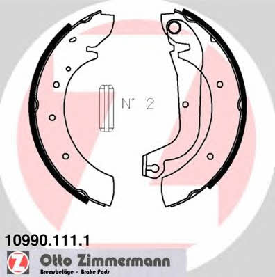 Otto Zimmermann 10990.111.1 Brake shoe set 109901111