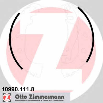 Otto Zimmermann 10990.111.8 Brake shoe set 109901118
