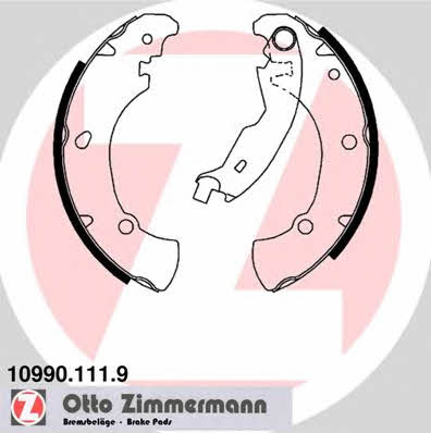 Otto Zimmermann 10990.111.9 Brake shoe set 109901119